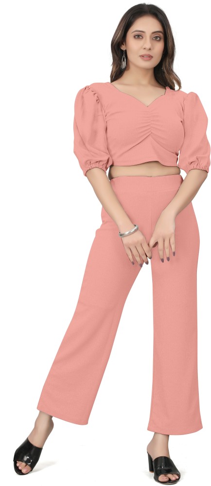 Buy Pink Suit Sets for Women by Srutva Fashion Online