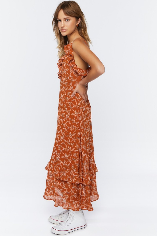 Burnt orange dress forever 21 online