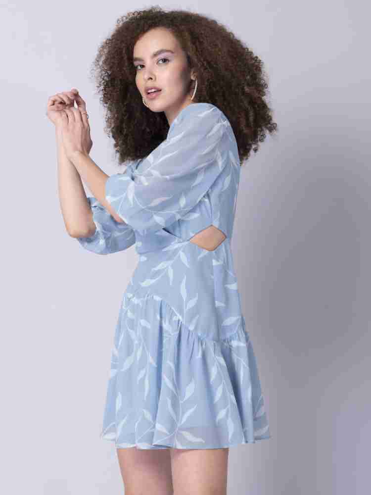 Faballey sales blue dress