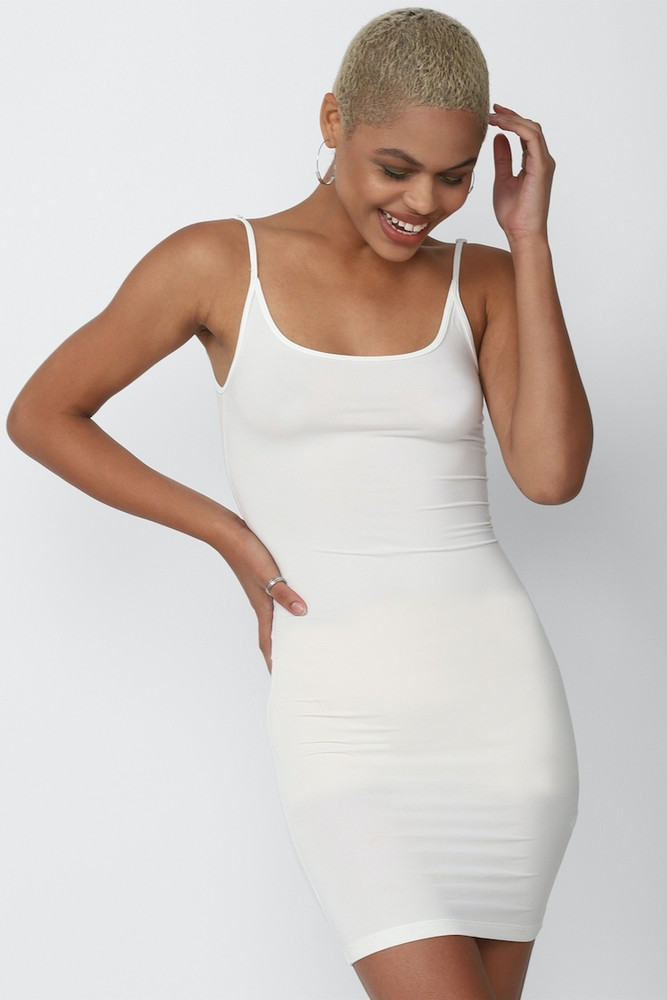 Forever 21 white bodycon dress top