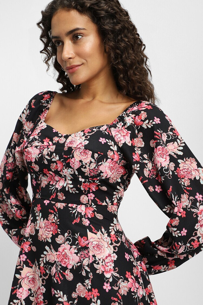 FOREVER 21 Women A line Multicolor Dress Buy FOREVER 21 Women A