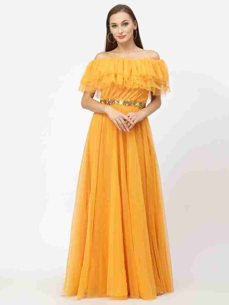 Just Wow Women Fit and Flare Yellow Dress Buy Just Wow Women Fit and Flare Yellow Dress Online at Best Prices in India Flipkart