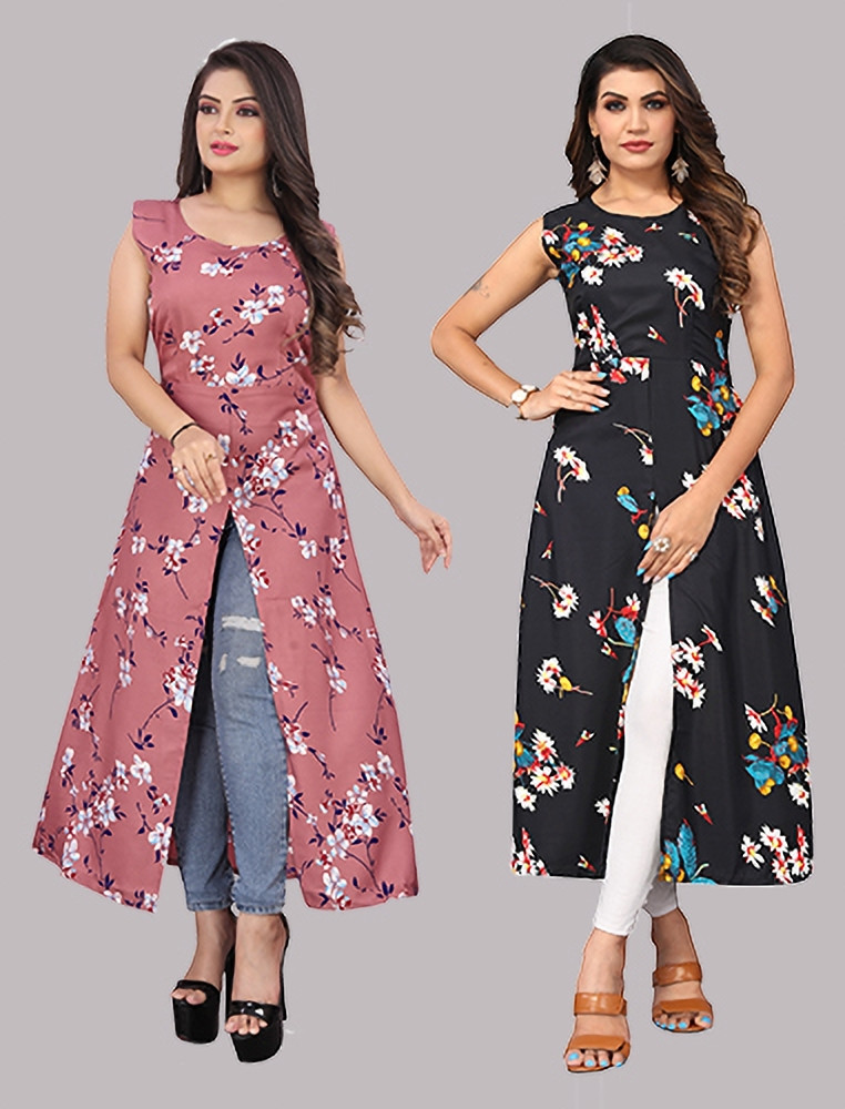 KAIZY CREATION Women Maxi Multicolor Dress Buy KAIZY CREATION