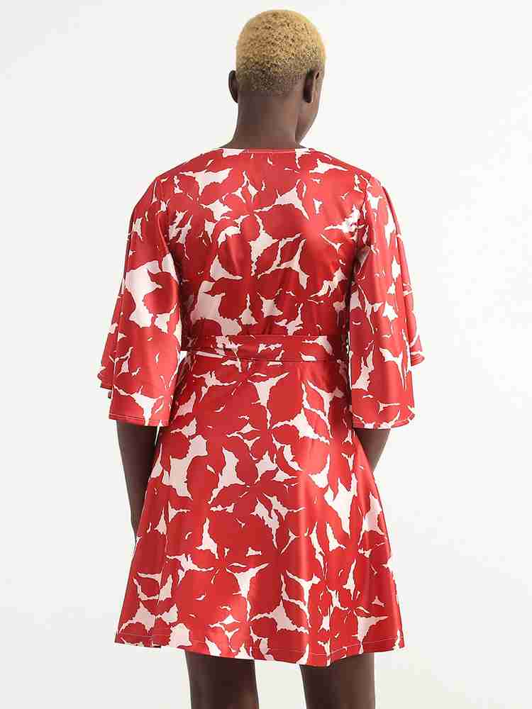 Benetton red dress top