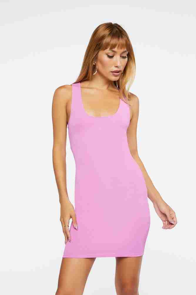 FOREVER 21 Women Bodycon Pink Dress Buy FOREVER 21 Women Bodycon