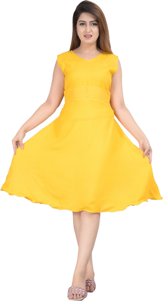 One piece dress shop yellow