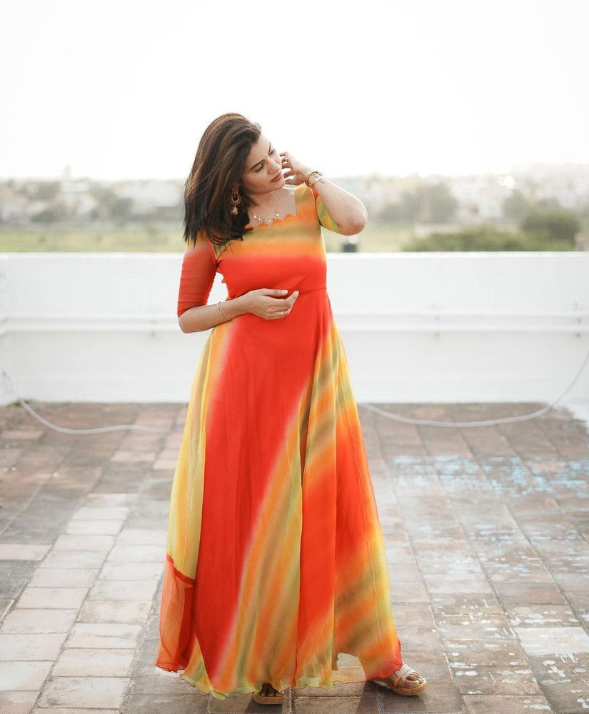 Buy orange hotsell dress