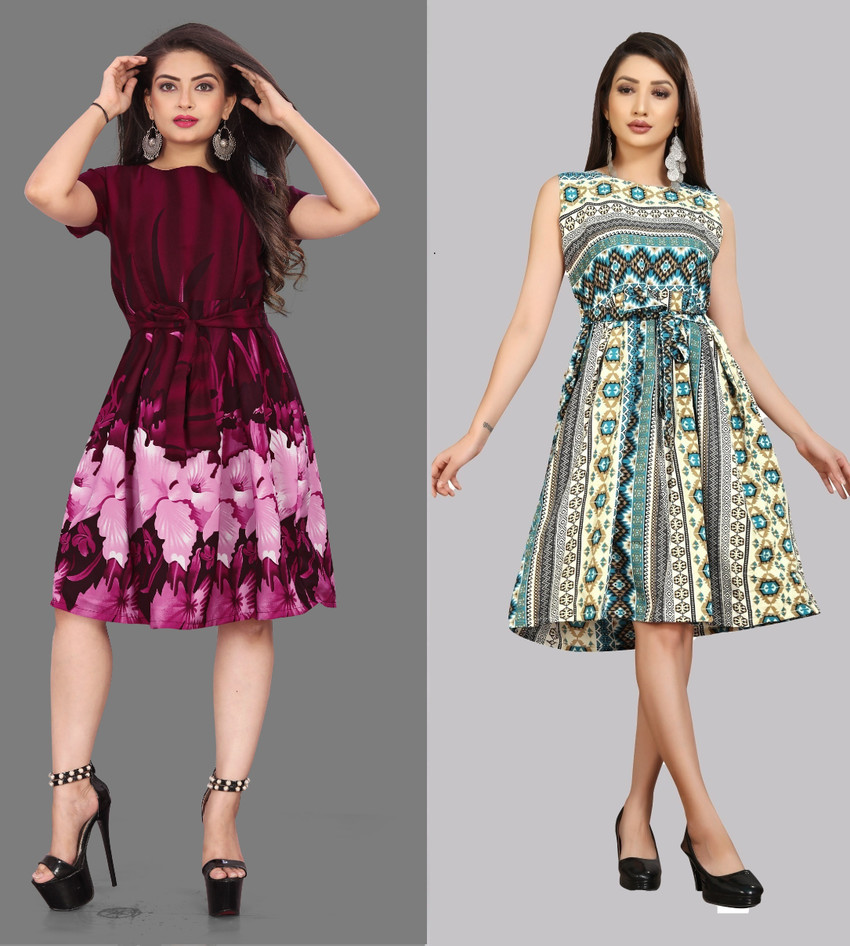 Modli 20 Fashion Women Fit and Flare Green Dress Buy Modli 20 Fashion Women Fit and Flare Green Dress Online at Best Prices in India Flipkart