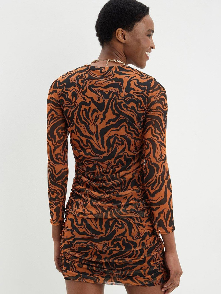 Dorothy perkins black and orange dress best sale
