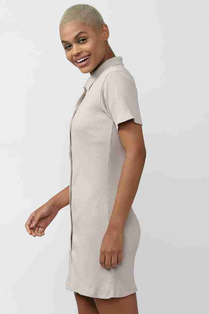 FOREVER 21 Women Shirt Grey Dress Buy FOREVER 21 Women Shirt Grey Dress Online at Best Prices in India Flipkart