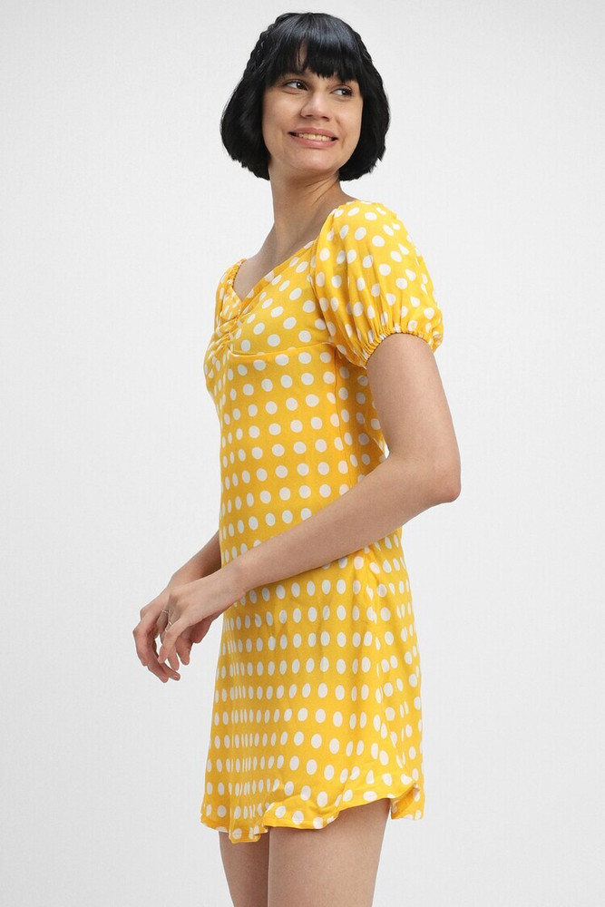 Yellow gingham shop dress forever 21