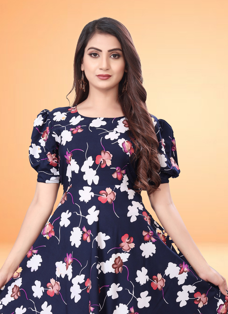 HETVI COLLECTION Women Gown Multicolor Dress Buy HETVI