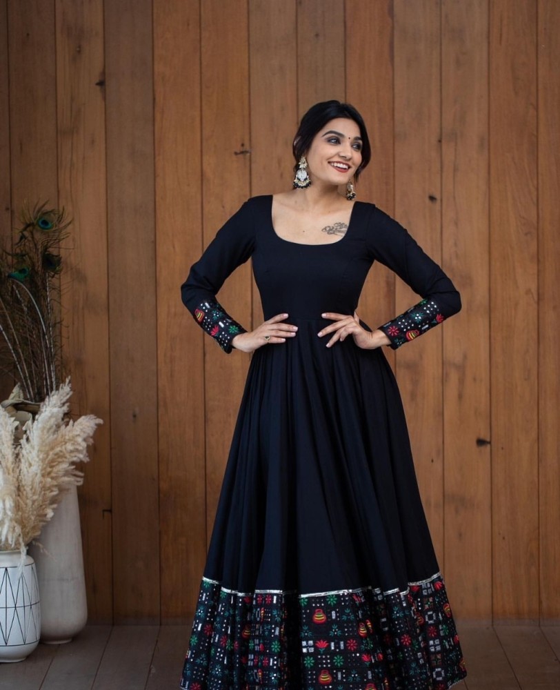 Flipkart online 2024 shopping long gowns