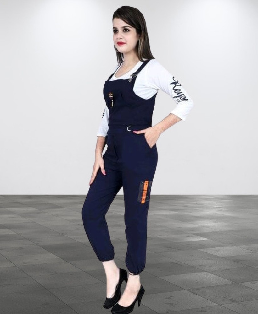 Dungaree dress womens flipkart best sale