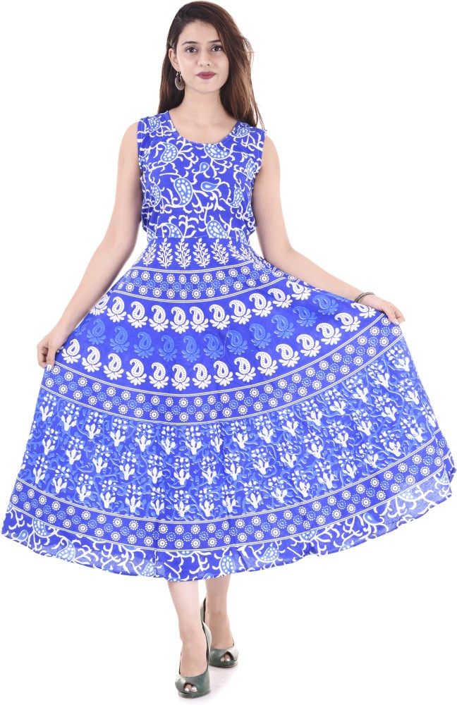 PYAARA PRINTS Women Maxi Multicolor Dress - Buy PYAARA PRINTS Women Maxi  Multicolor Dress Online at Best Prices in India | Flipkart.com