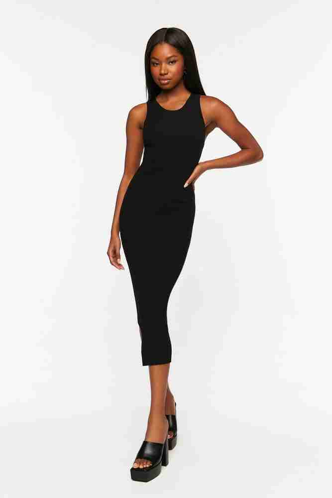 FOREVER 21 Women A line Black Dress Buy FOREVER 21 Women A line Black Dress Online at Best Prices in India Flipkart