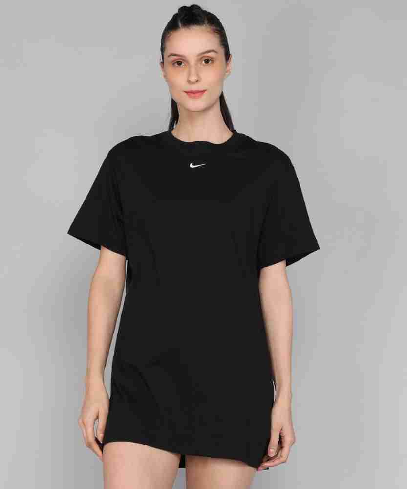 NIKE Women T Shirt Black Dress Buy NIKE Women T Shirt Black Dress Online at Best Prices in India Flipkart