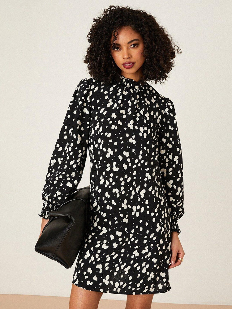 Dorothy perkins black dress sale hot sale