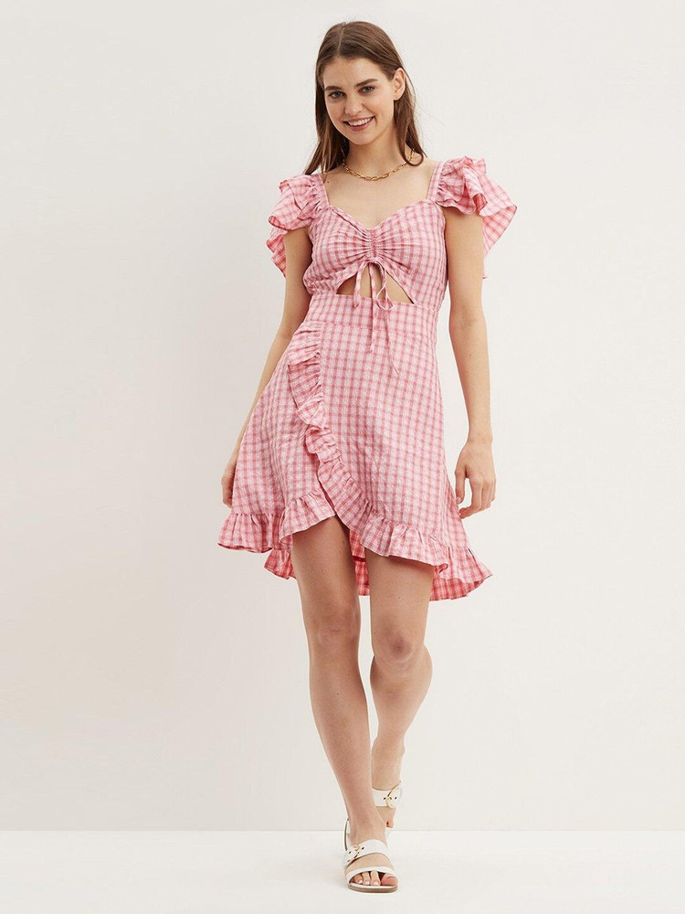 Dorothy perkins pink top dress