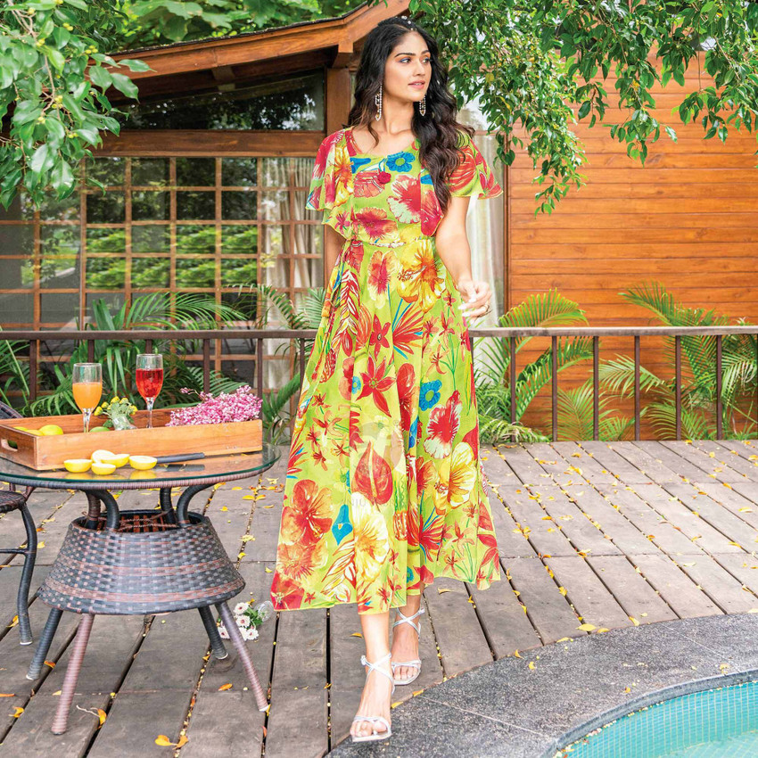 Peachmode Women Maxi Multicolor Dress Buy Peachmode Women Maxi Multicolor Dress Online at Best Prices in India Flipkart