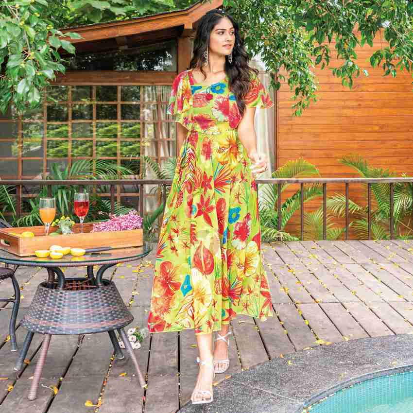 Peachmode best sale maxi dress