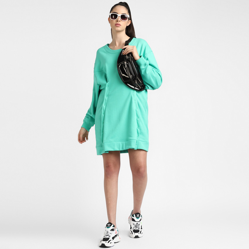 Adidas deals green dress