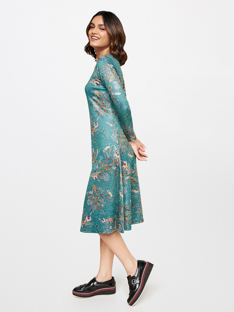Global desi green discount dress