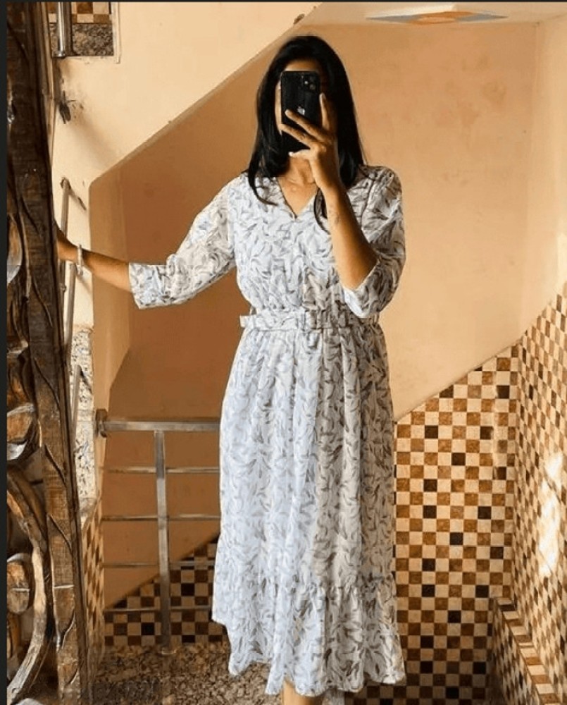 Flipkart fashion long dress sale