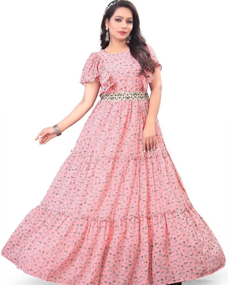 Kedar Fab Anarkali Gown Price in India  Buy Kedar Fab Anarkali Gown online  at Flipkartcom