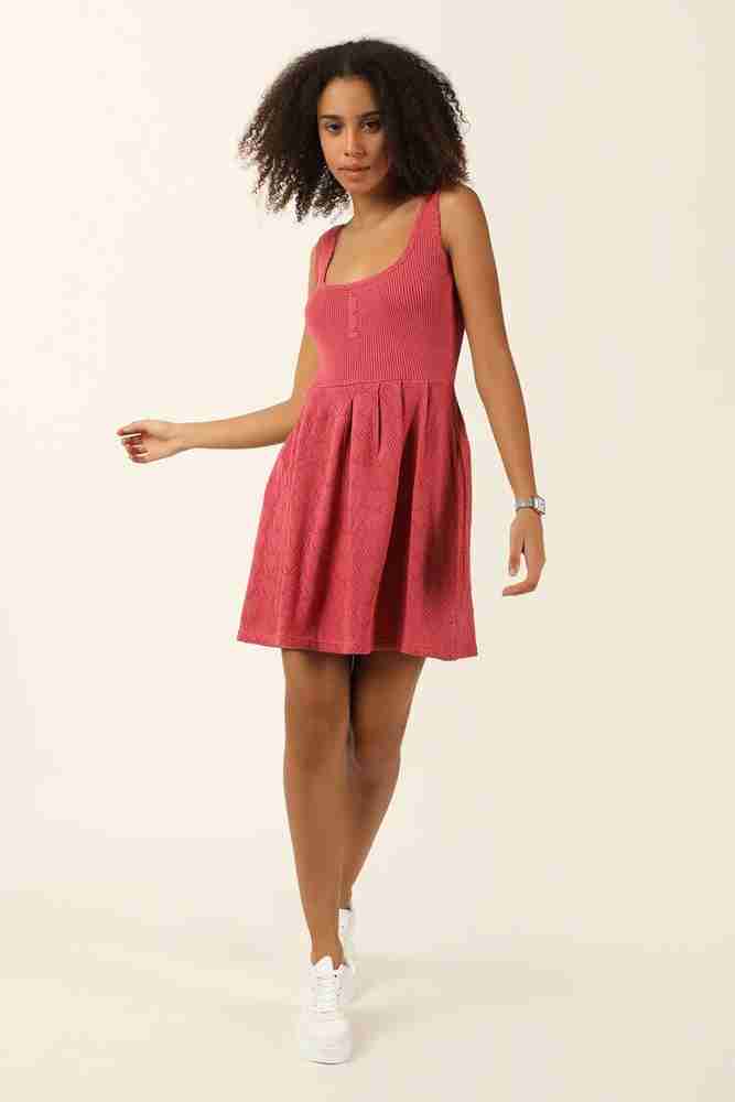 FOREVER 21 Women A line Pink Dress Buy FOREVER 21 Women A line Pink Dress Online at Best Prices in India Flipkart