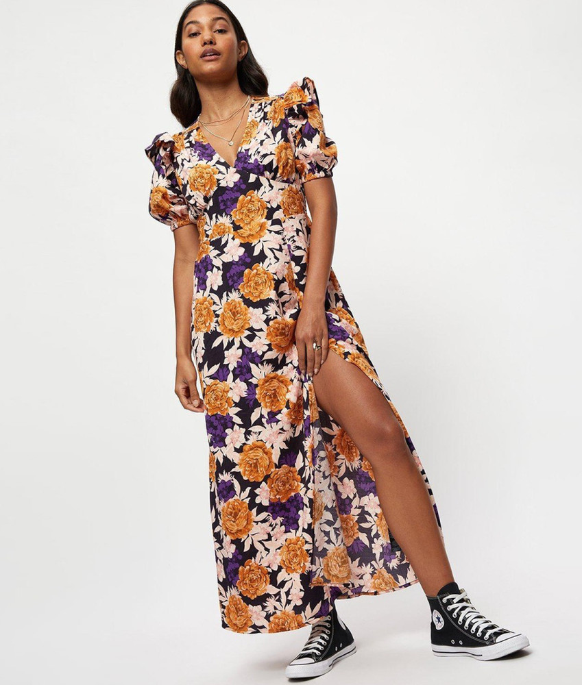 DOROTHY PERKINS Women A line Multicolor Dress Buy DOROTHY PERKINS Women A line Multicolor Dress Online at Best Prices in India Flipkart