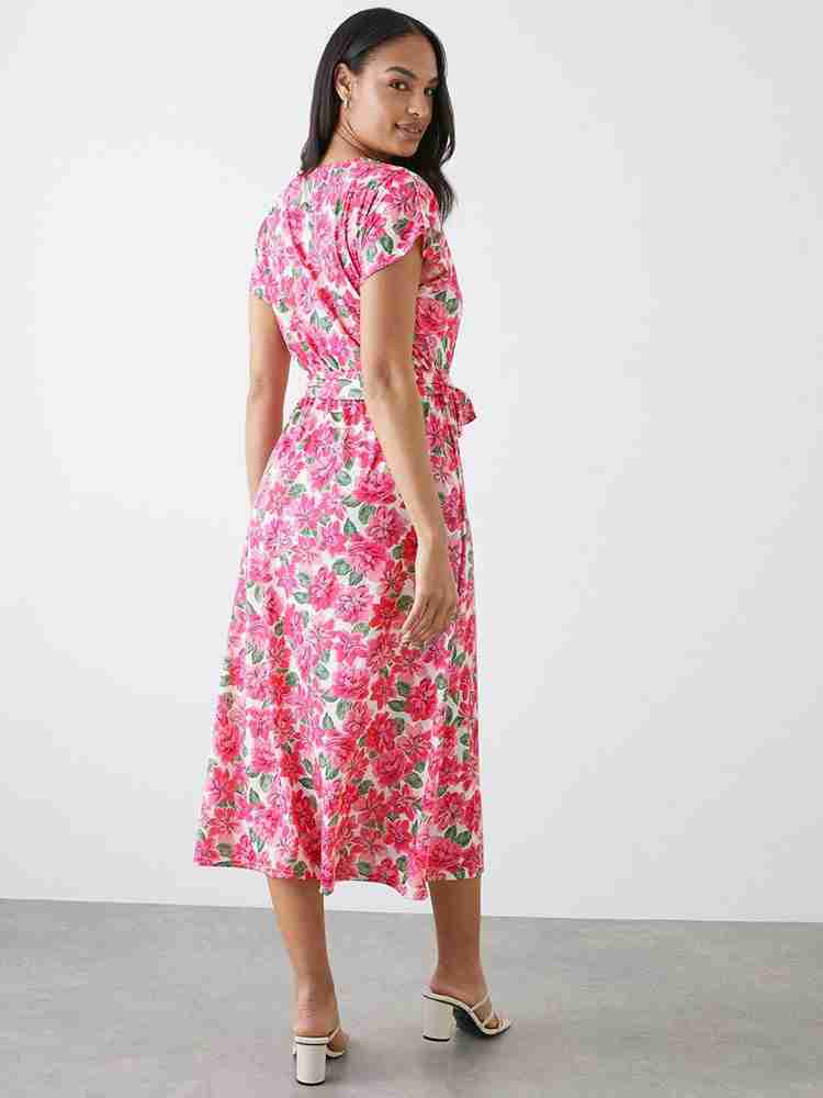 DOROTHY PERKINS Women A line Pink Dress Buy DOROTHY PERKINS Women A line Pink Dress Online at Best Prices in India Flipkart