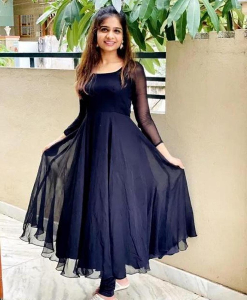 Flipkart womens long outlet frocks