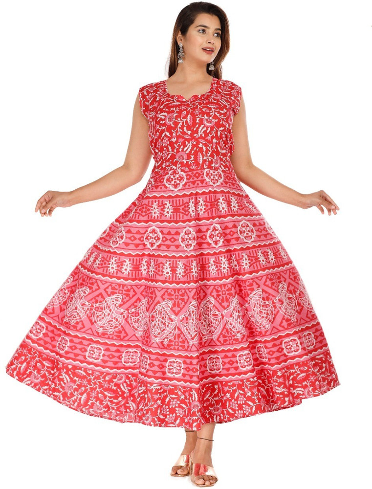 Sahaj Women Maxi Red Dress Buy Sahaj Women Maxi Red Dress Online at Best Prices in India Flipkart