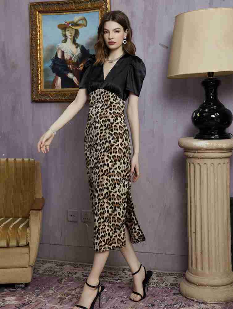 Animal print dress outlet 2009