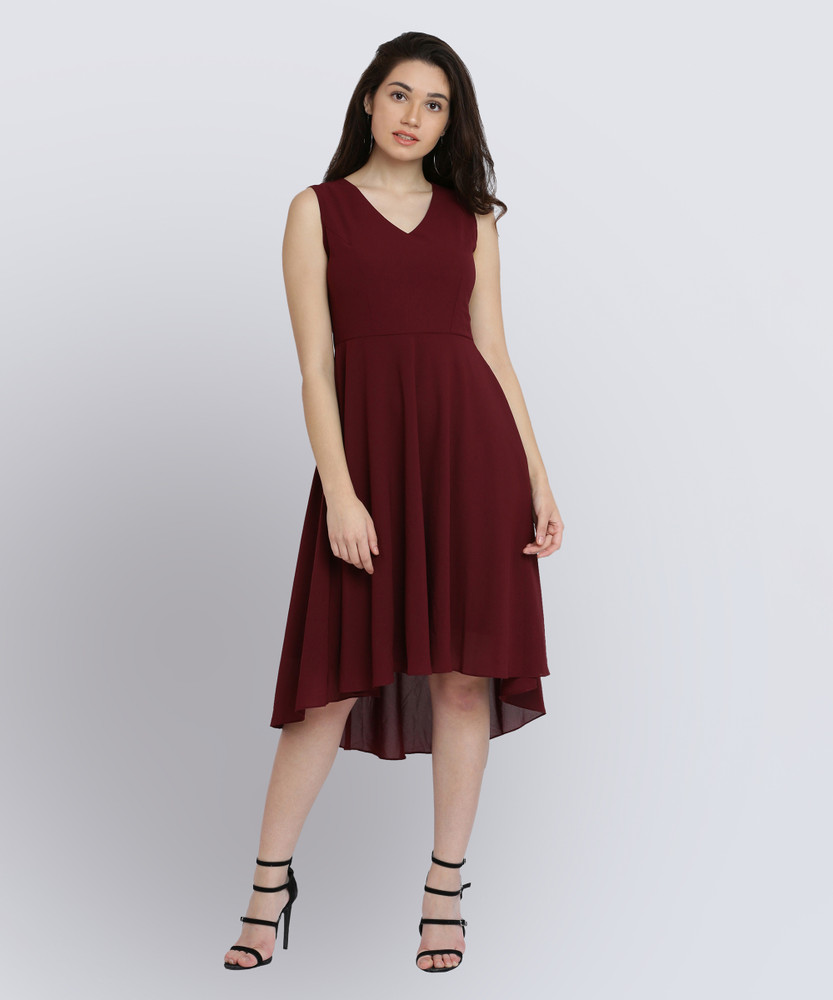 One piece dress knee length flipkart store