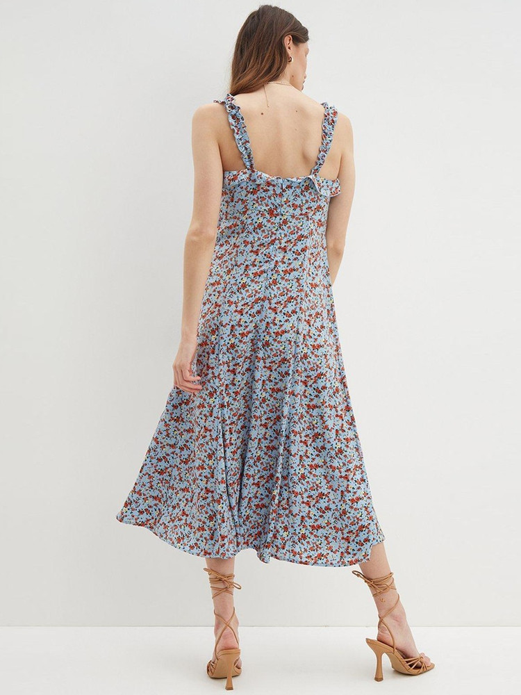 DOROTHY PERKINS Women A line Light Blue Red Dress Buy DOROTHY PERKINS Women A line Light Blue Red Dress Online at Best Prices in India Flipkart
