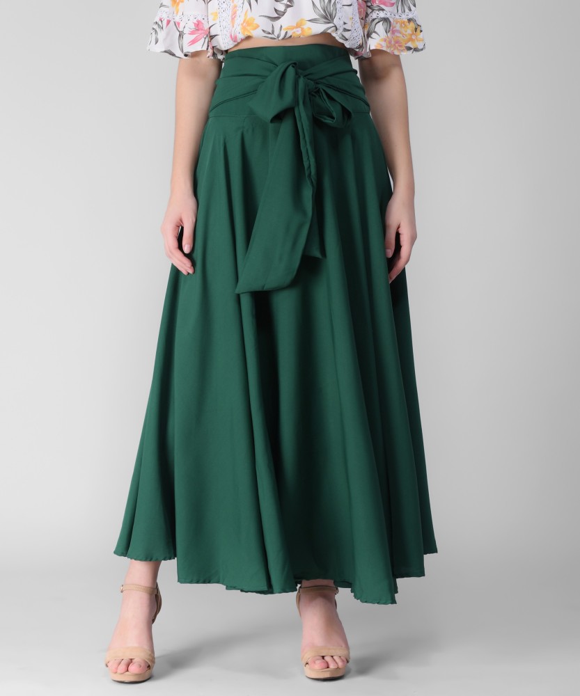 Green 2025 skirt online