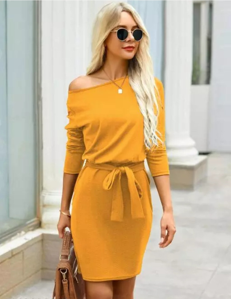 Biba store orange dress