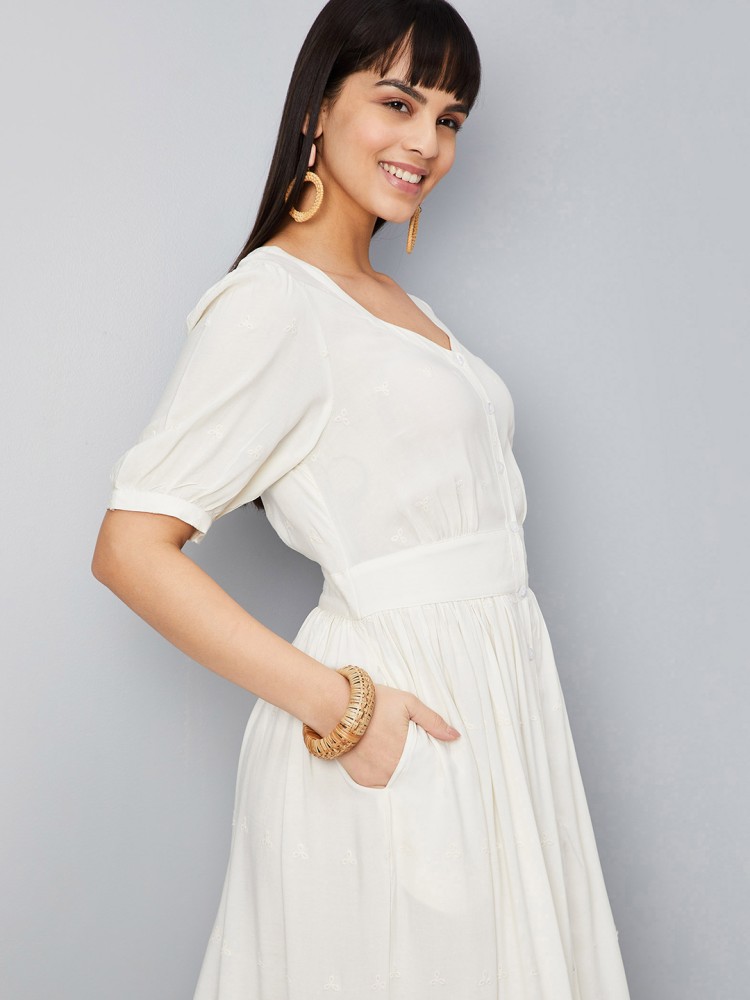 White clearance max dress