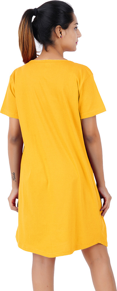 Yellow polo shirt dress Clearance