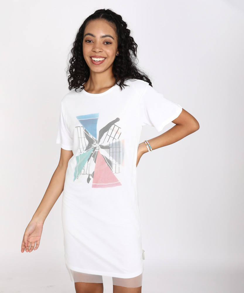 FOREVER 21 Women T Shirt White Dress Buy FOREVER 21 Women T Shirt White Dress Online at Best Prices in India Flipkart