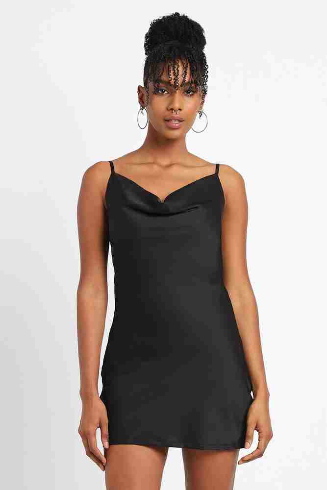 FOREVER 21 Women A line Black Dress Buy FOREVER 21 Women A line Black Dress Online at Best Prices in India Flipkart