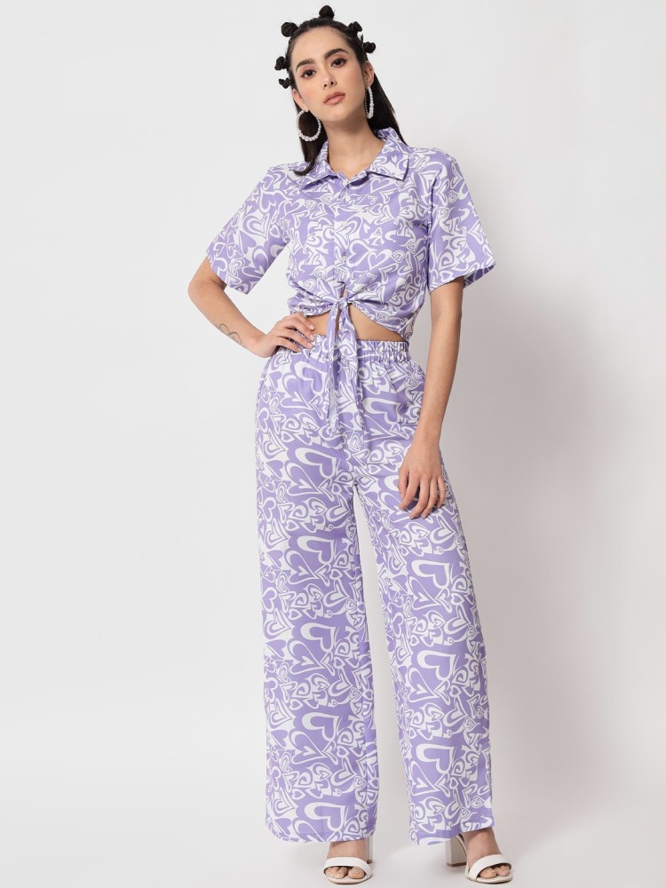 Cotton Clothing Art Women Co Ord Top Pant Set, Hand Wash, 140 Gsm at Rs  499/set in Rajkot