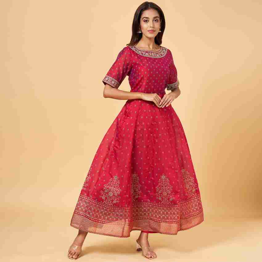 Pantaloons red dress hotsell