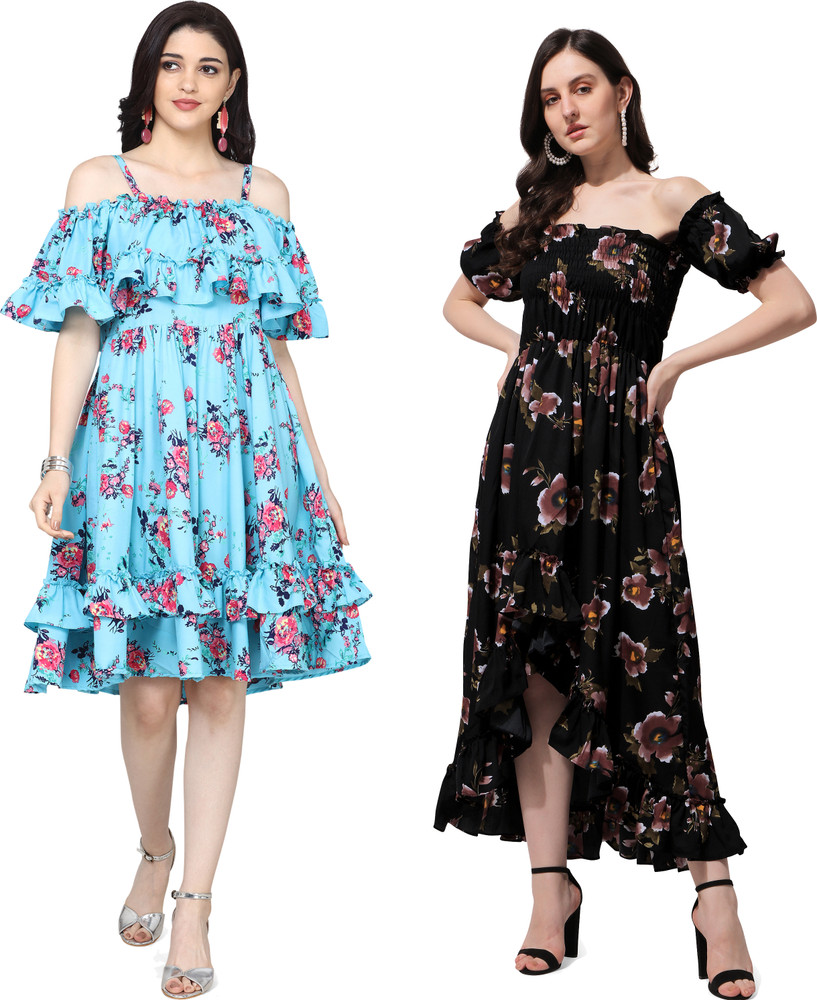Flipkart off shoulder dress 2025