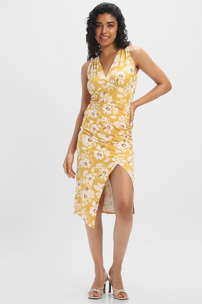 FOREVER 21 Women A line Yellow Dress Buy FOREVER 21 Women A line Yellow Dress Online at Best Prices in India Flipkart
