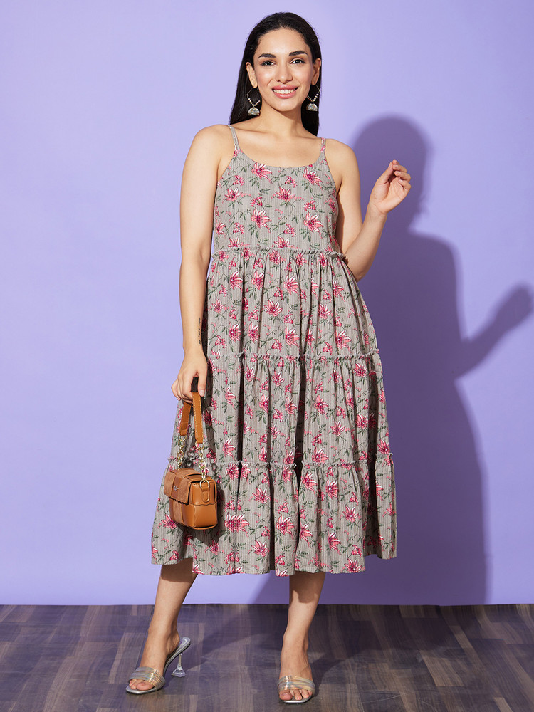 Globus Women Ethnic Dress Multicolor Dress Buy Globus Women
