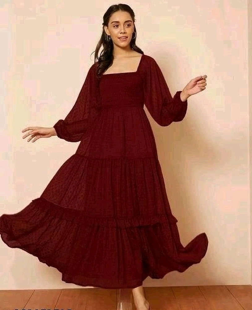 Flipkart fashion long dress clearance