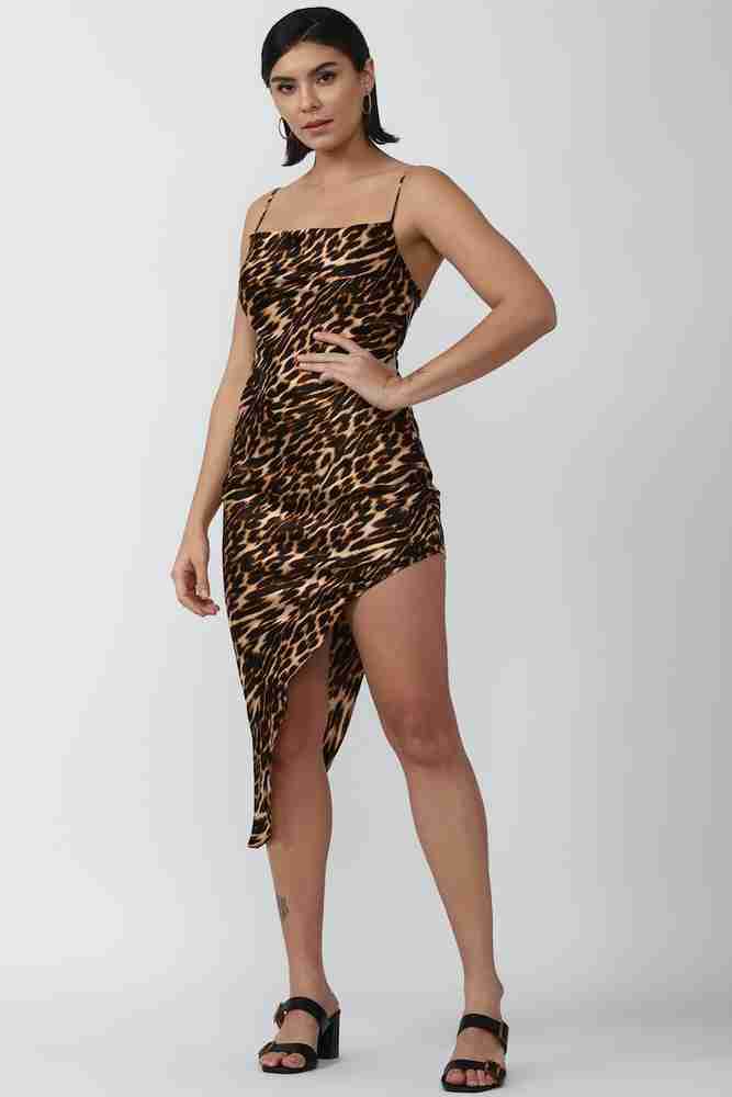 Forever 21 cheap leopard dress